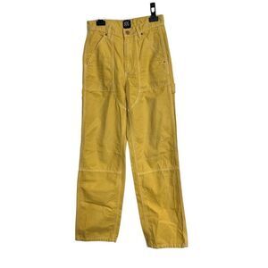 BDG by Urban Outfitters Pants Womens Size 24 Yellow Carpenter Utility Cotton